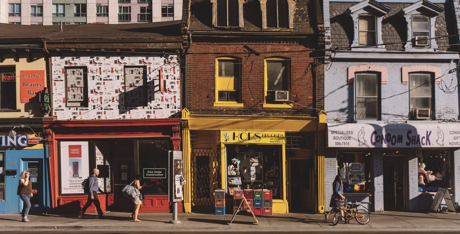 Explore the unique shops and boutiques along Donnelly Street