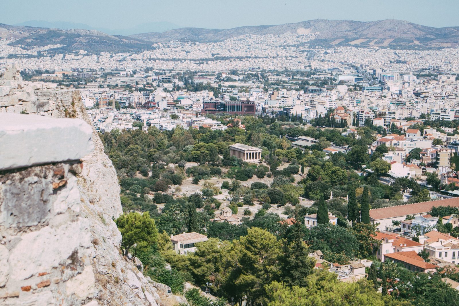 Stroll through the Ancient Agora, the heart of ancient Athens.
