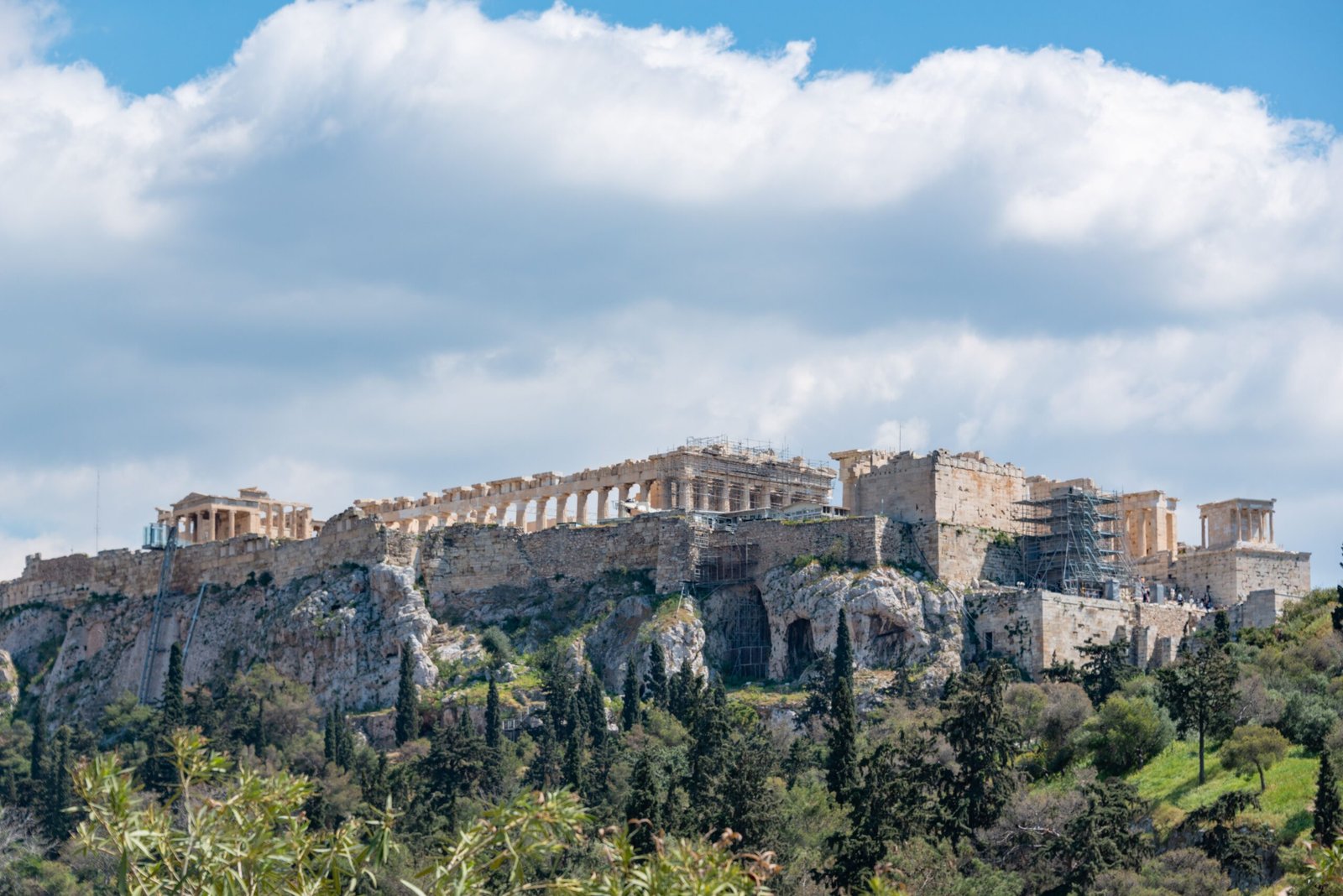 Visit the Acropolis and admire the Parthenon.