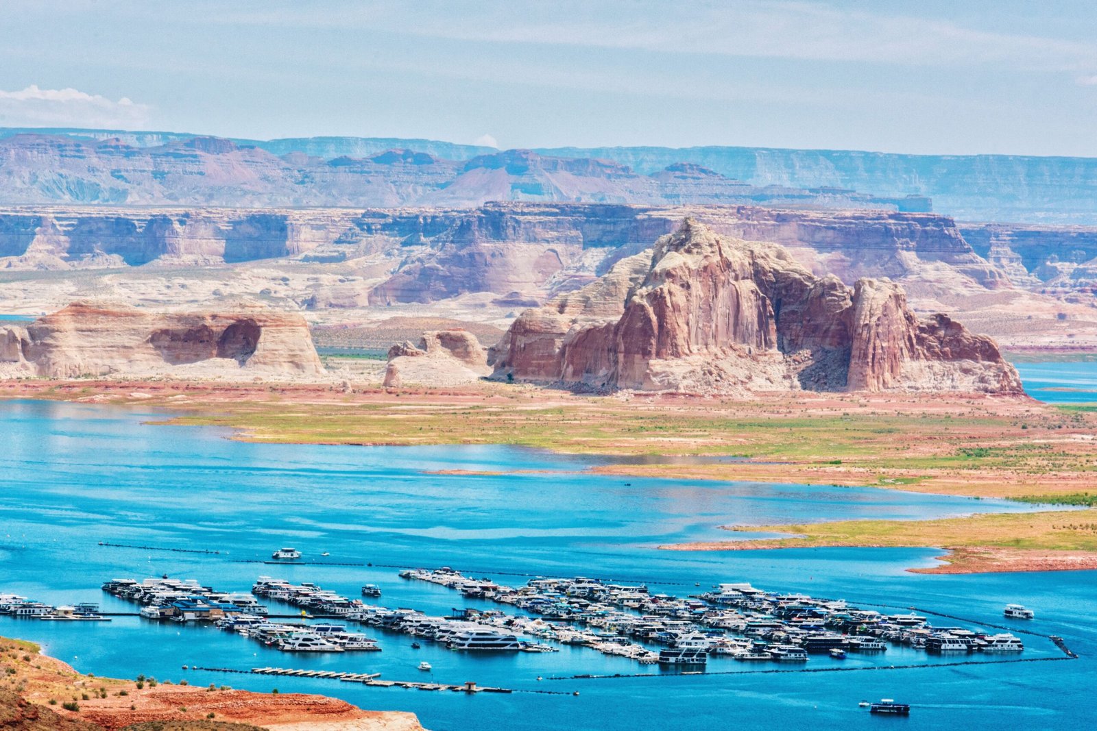 Discover the beauty of Lake Powell through a boat tour.