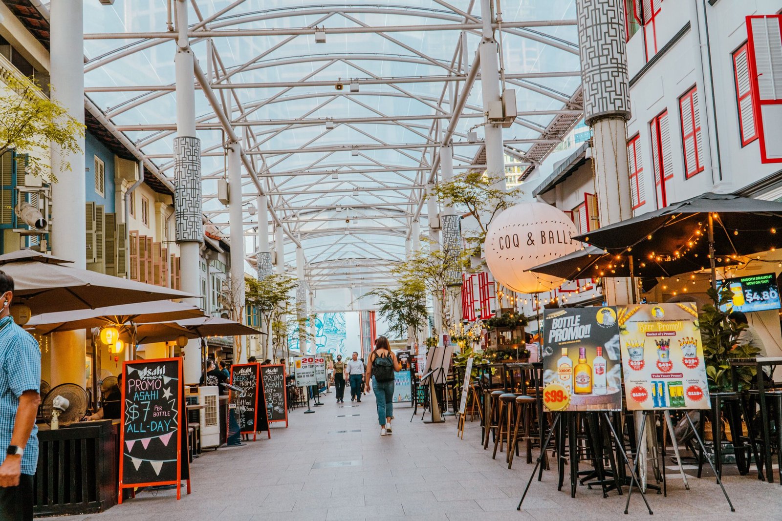 Stroll through the colorful streets of Quay Street.