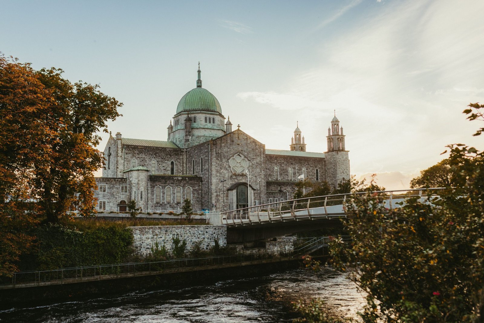 Visit the Galway Cathedral for its stunning architecture.