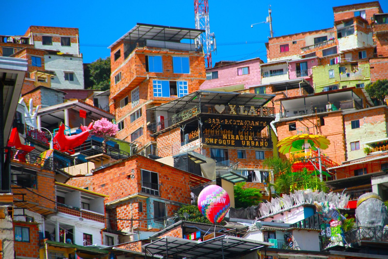 Take a walking tour of Comuna 13 to witness inspiring street art and local culture.