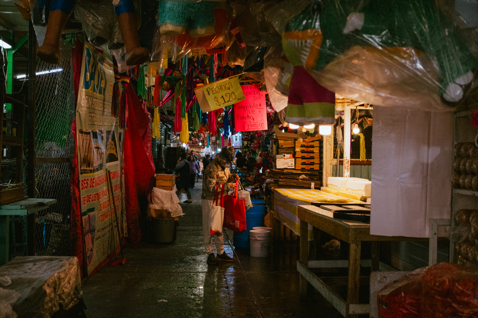 Take a stroll through the vibrant Mercado 20 de Noviembre.