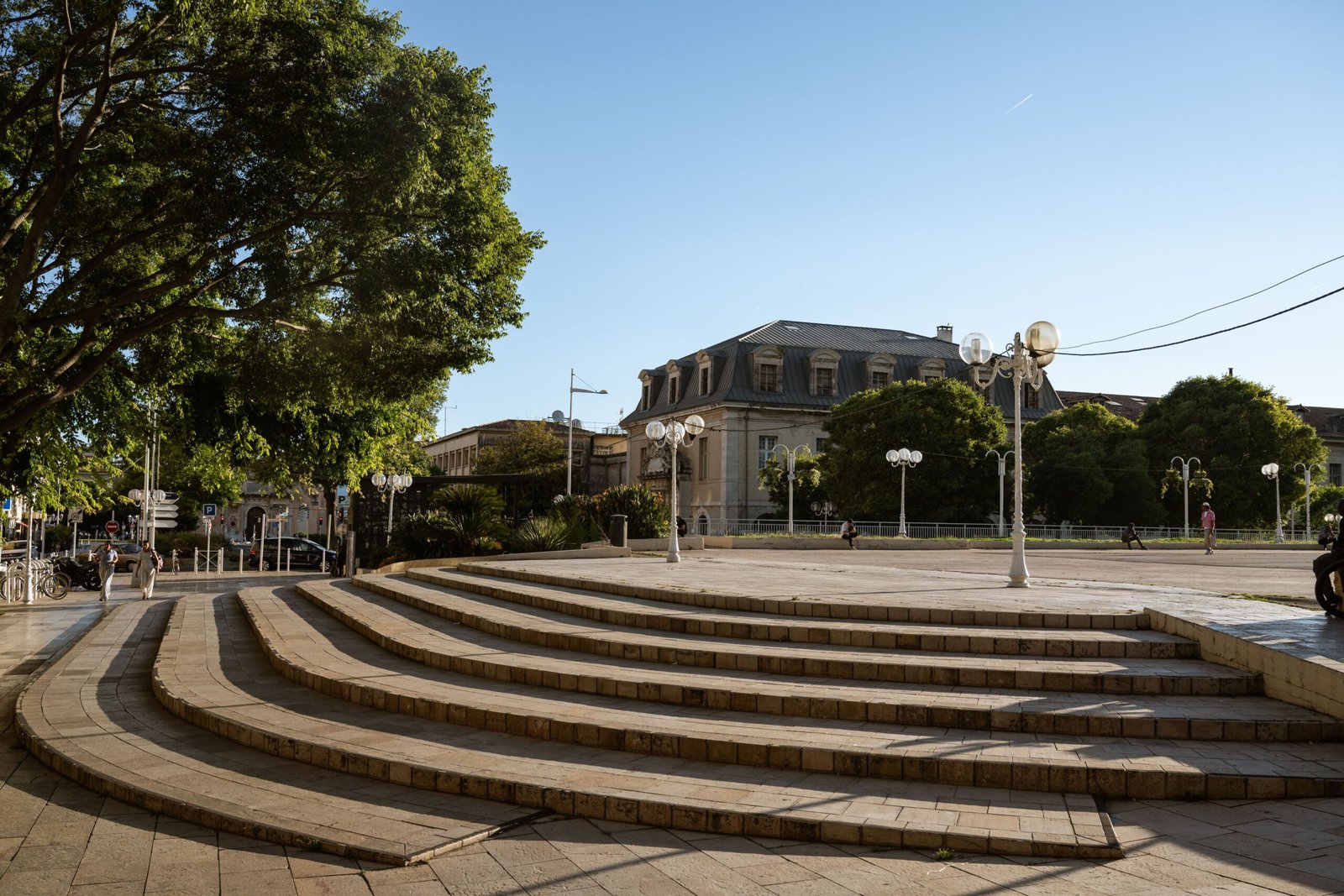 Relax at the picturesque Eyre Square.