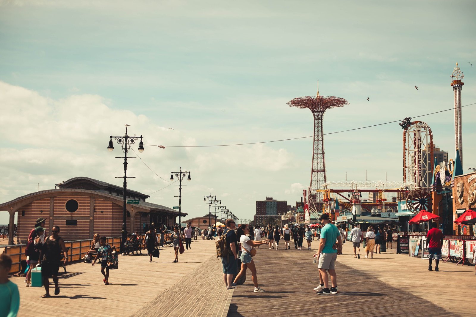 Stroll along the iconic Atlantic City Boardwalk