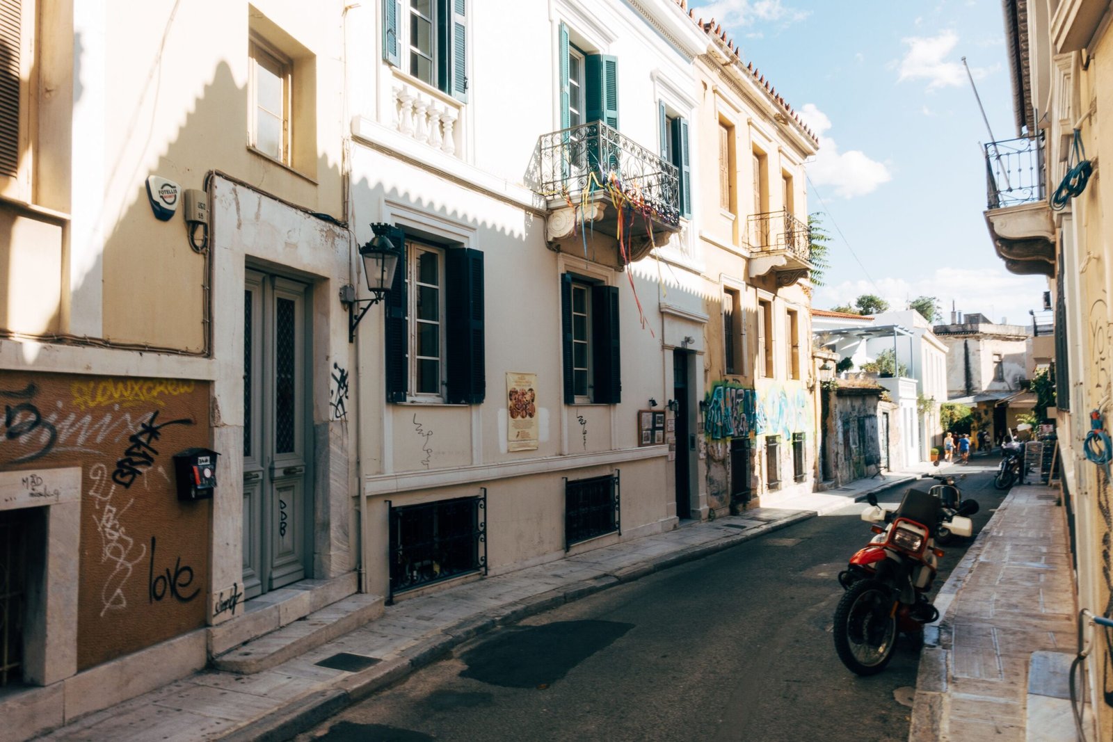 Wander around the historic Plaka neighborhood with its charming streets.