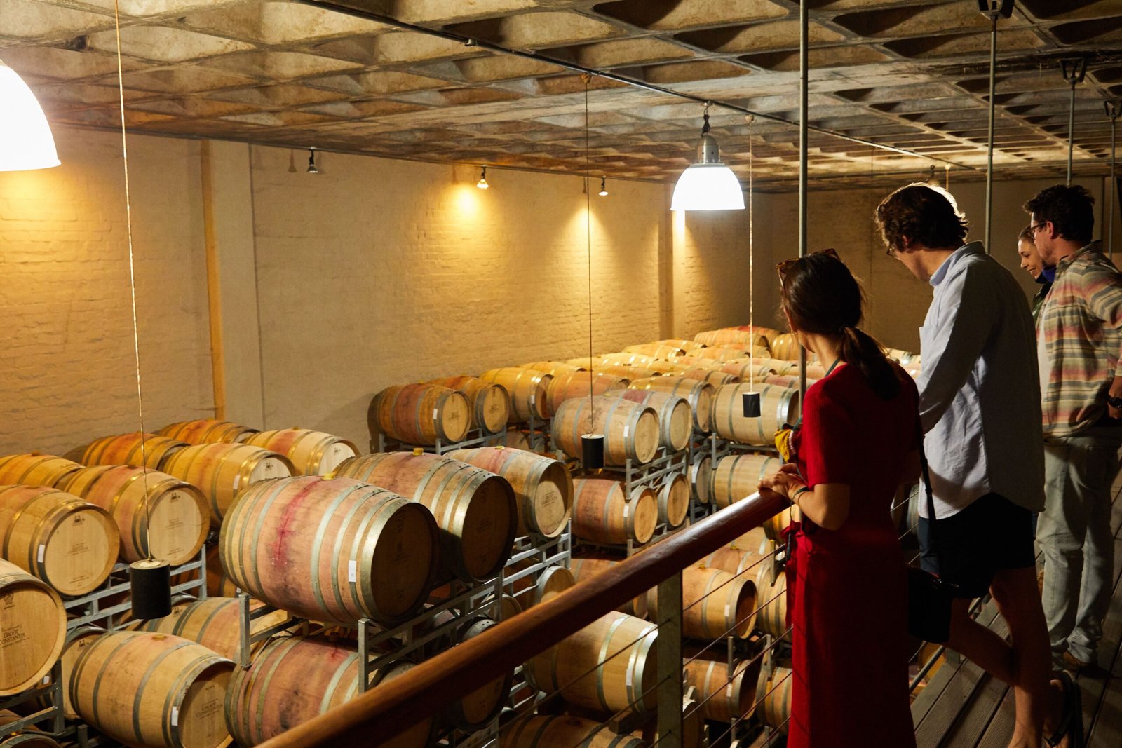 Take a wine tasting tour at nearby Sunken Gardens Winery
