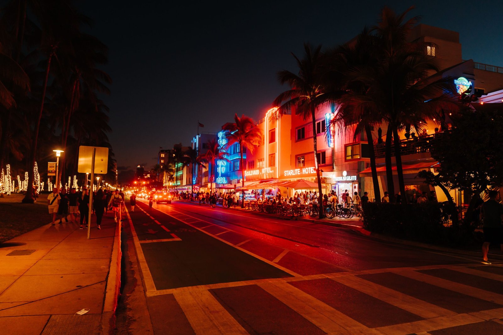 Stroll hand-in-hand along South Beach's iconic Ocean Drive