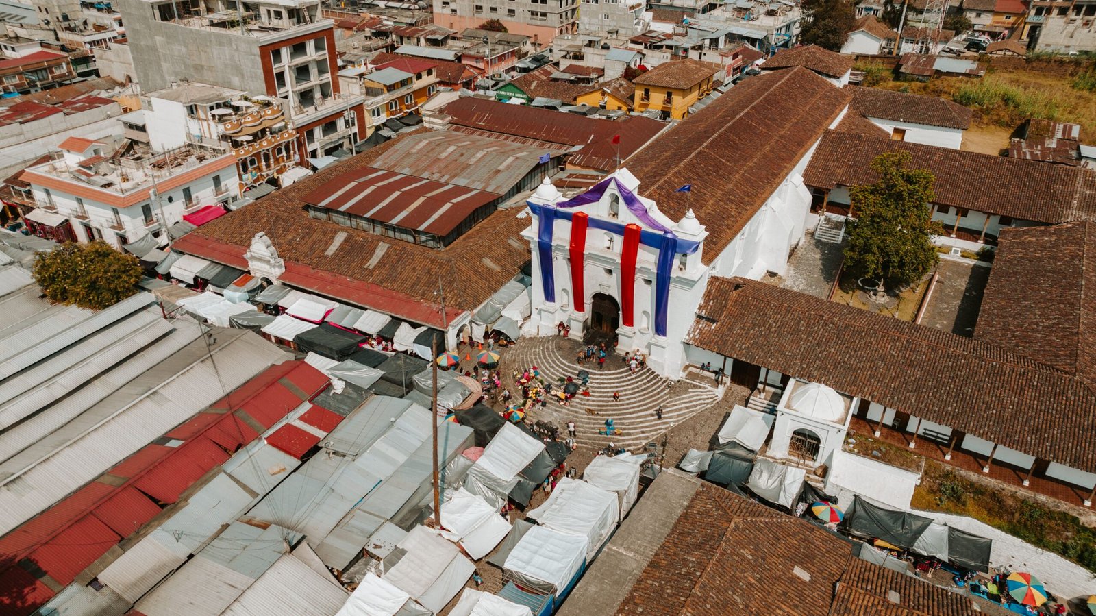 Visit the colorful markets of Chichicastenango.