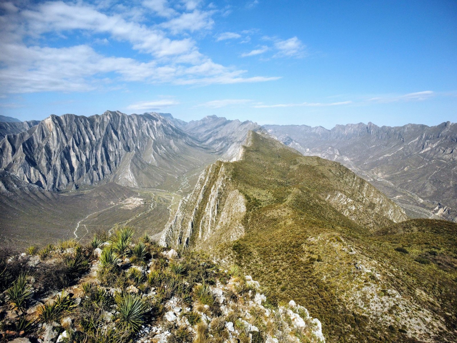 Hike the scenic trails in Sierra de la Giganta Mountains.