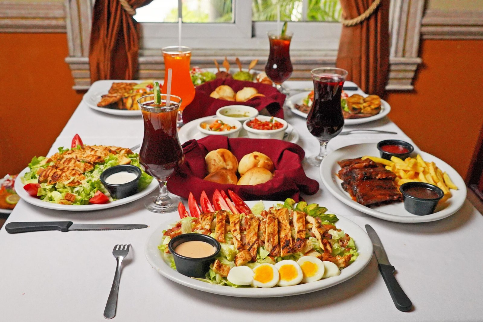 Enjoy local cuisine at El Bountiful Restaurant
