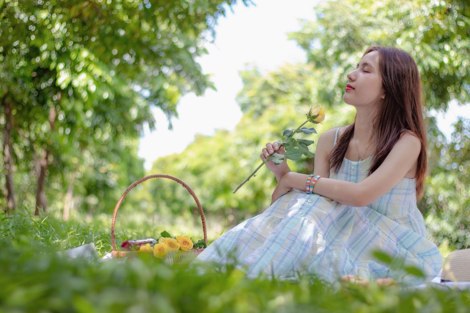 Enjoy a picnic at Jackson Park, famous for its rose garden.