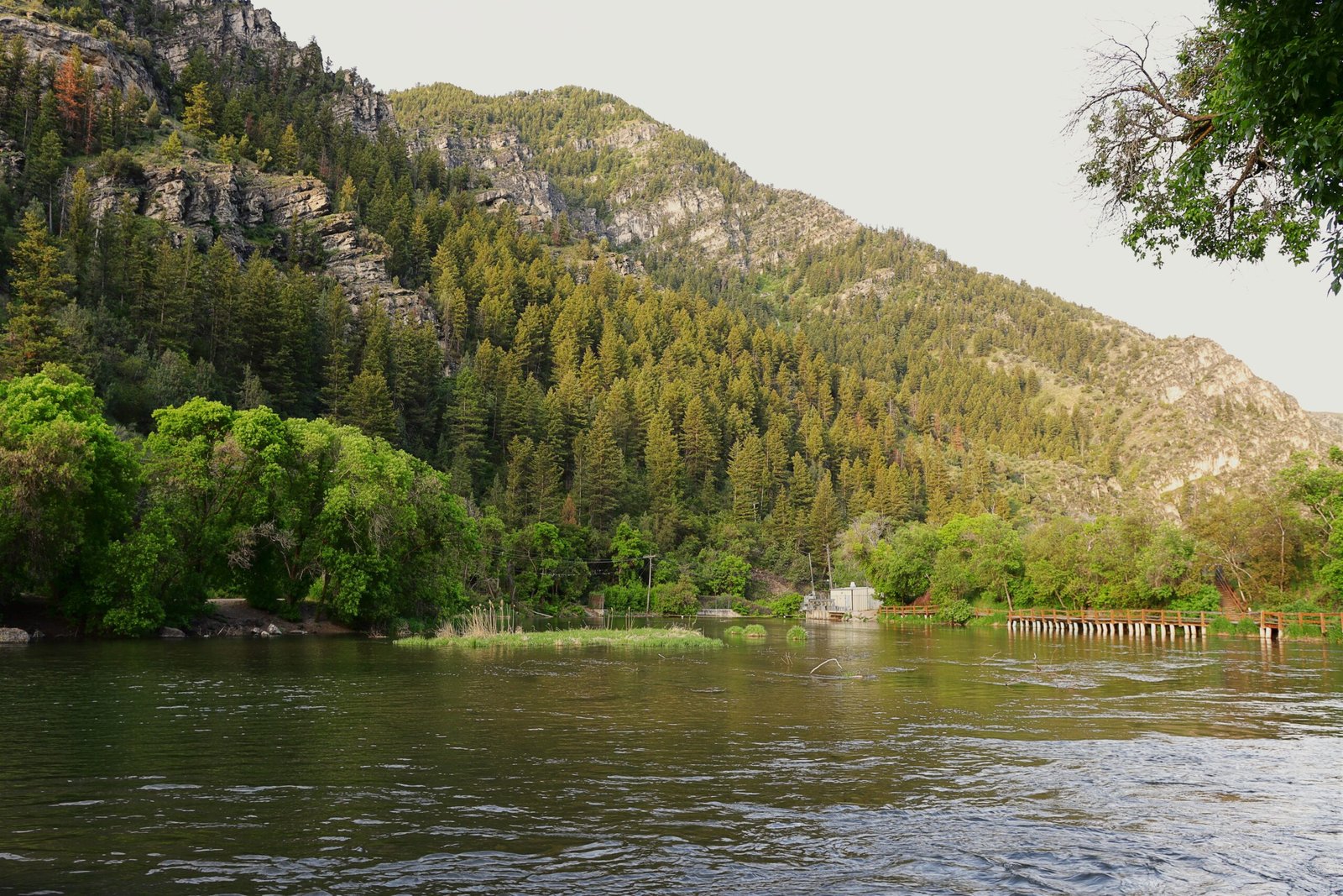 Hike the scenic trails at the nearby Bear River Mountains