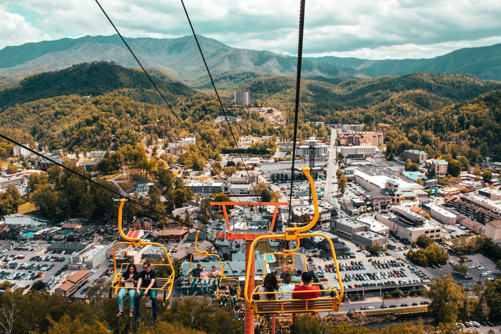 Stroll through the Pigeon Forge Riverwalk for scenic views and wildlife observation.