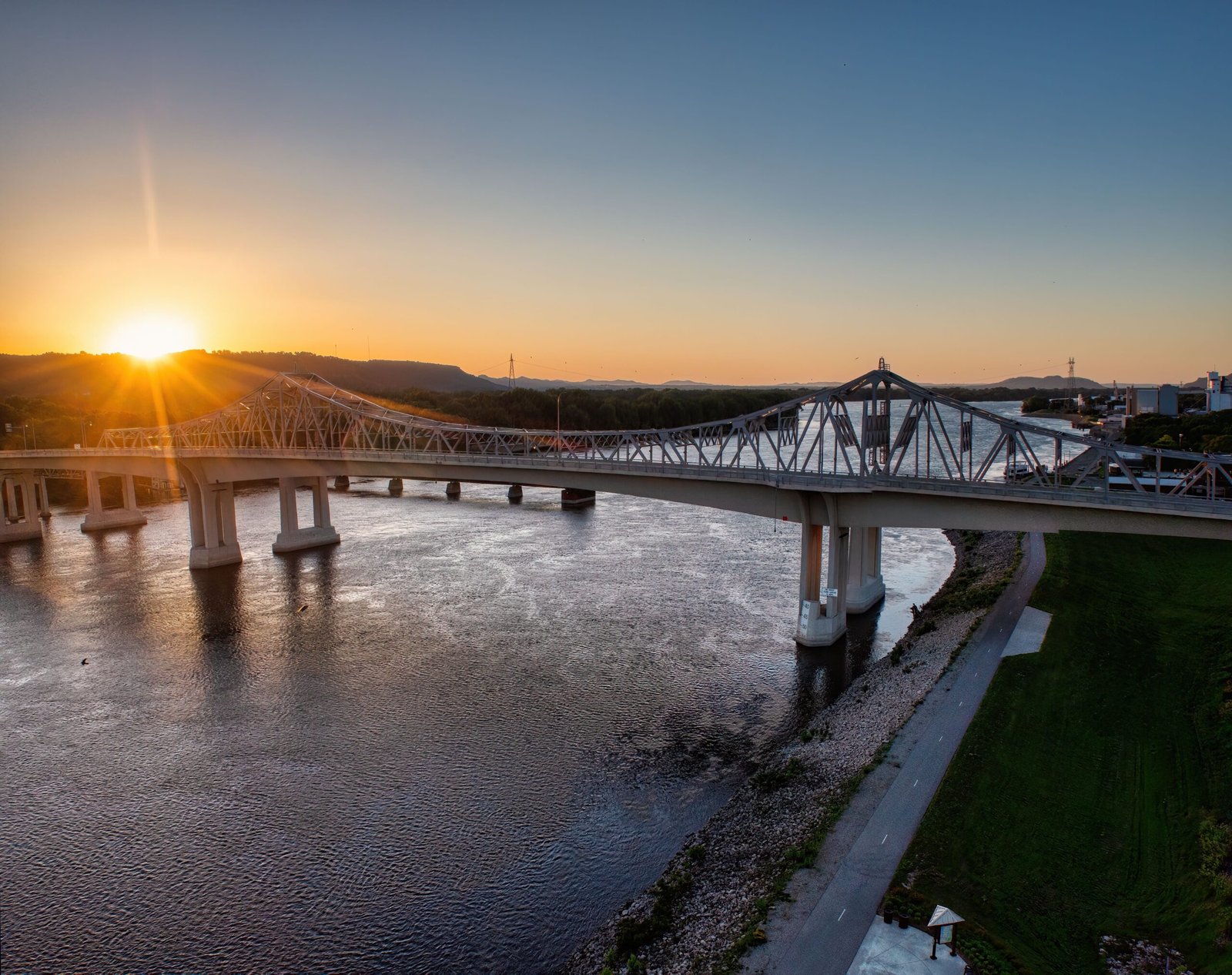 Take a leisurely stroll along the scenic Winona Riverwalk.
