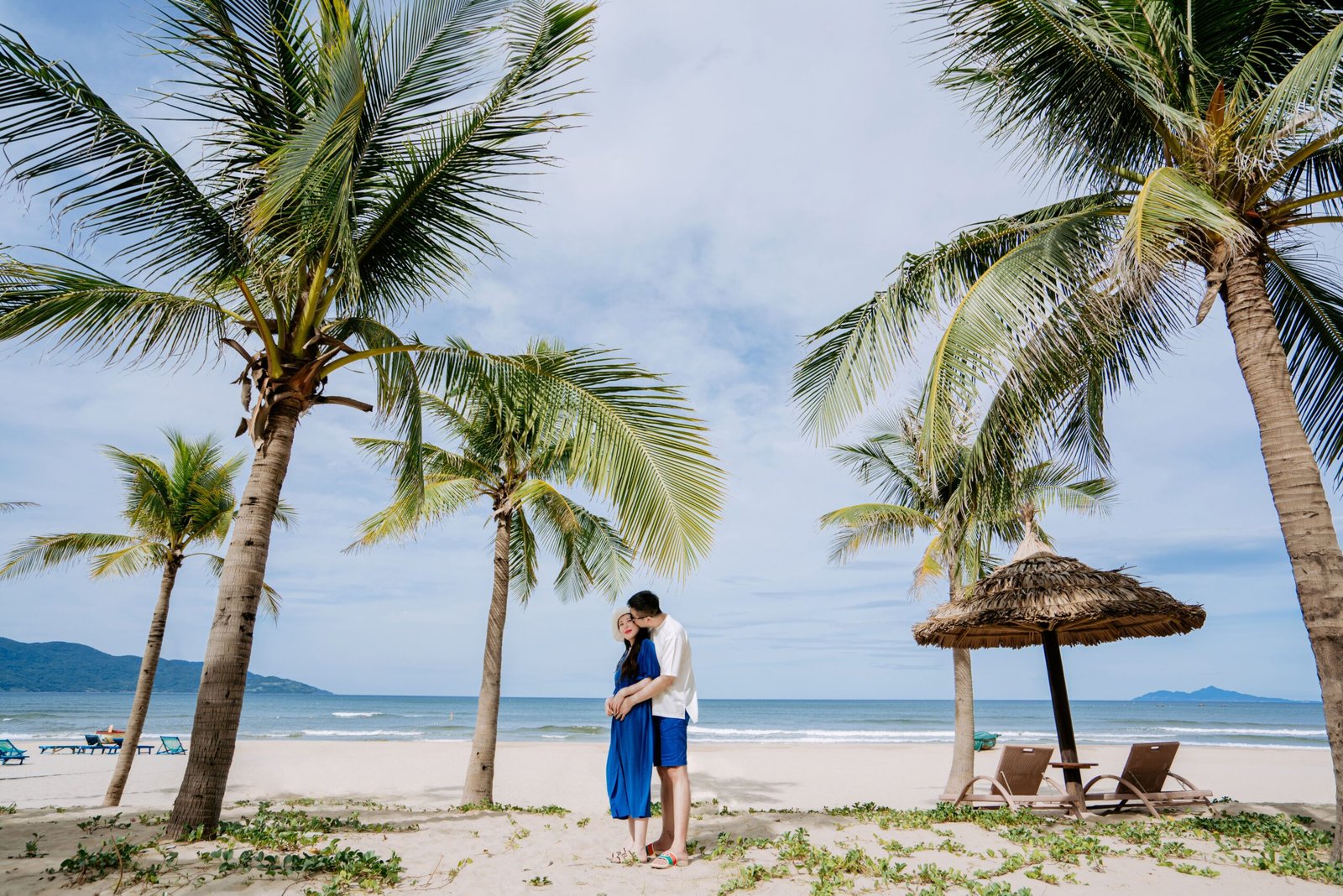 Relax on My Khe Beach and enjoy the sun and surf.