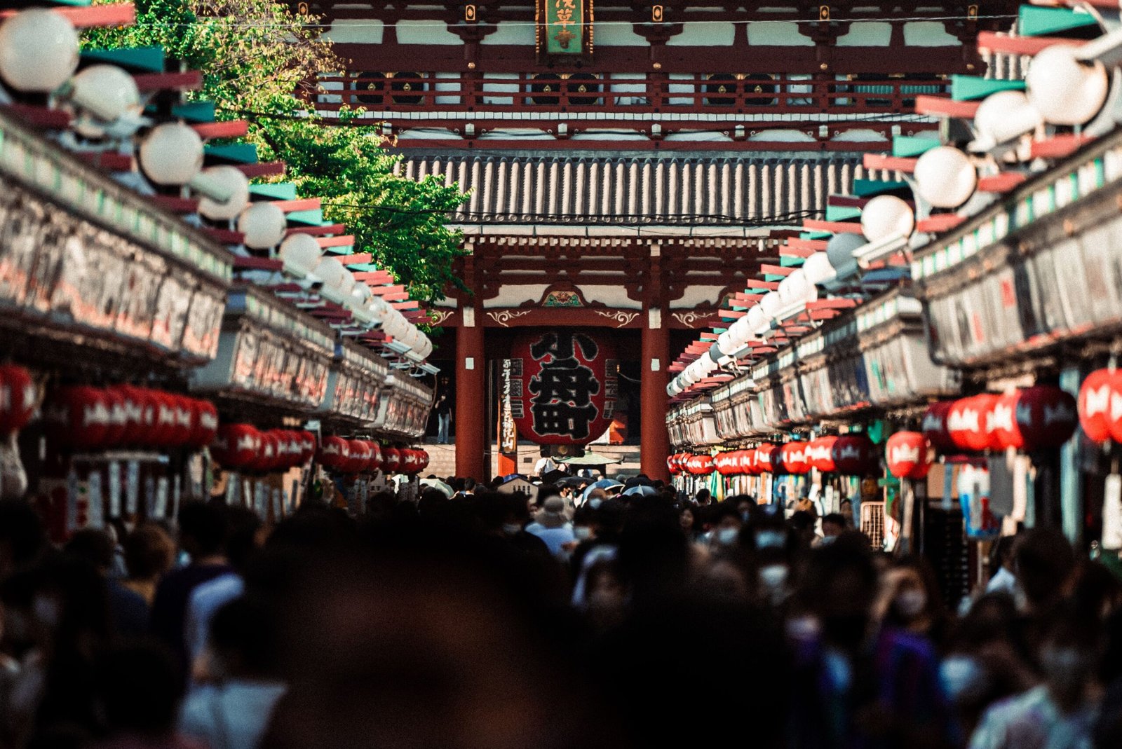 Stroll along Nakamise-dori, the shopping street leading to Senso-ji, filled with traditional snacks and souvenirs.