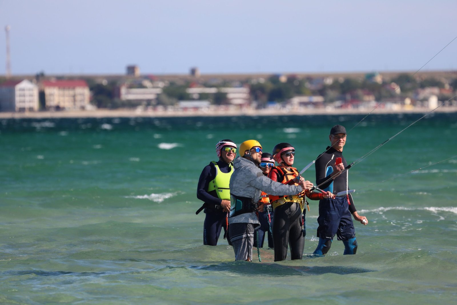 Take a guided kiteboarding lesson with a local instructor