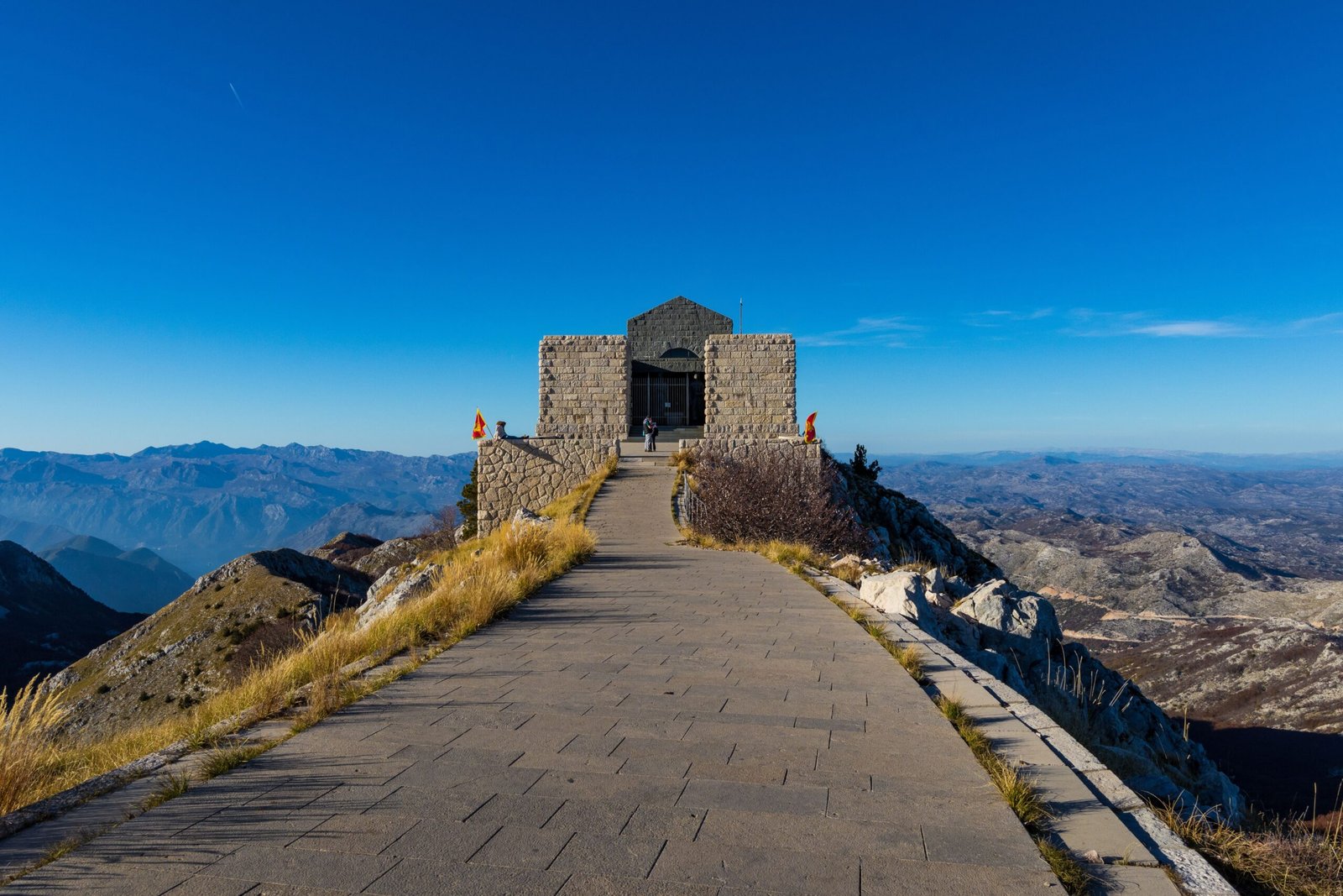 Hike to the top of Mount Lovćen for breathtaking panoramic views.