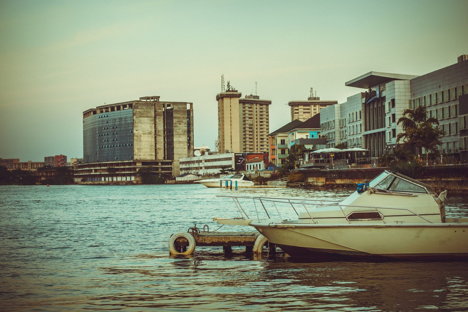 Wander around the Lagos Marina