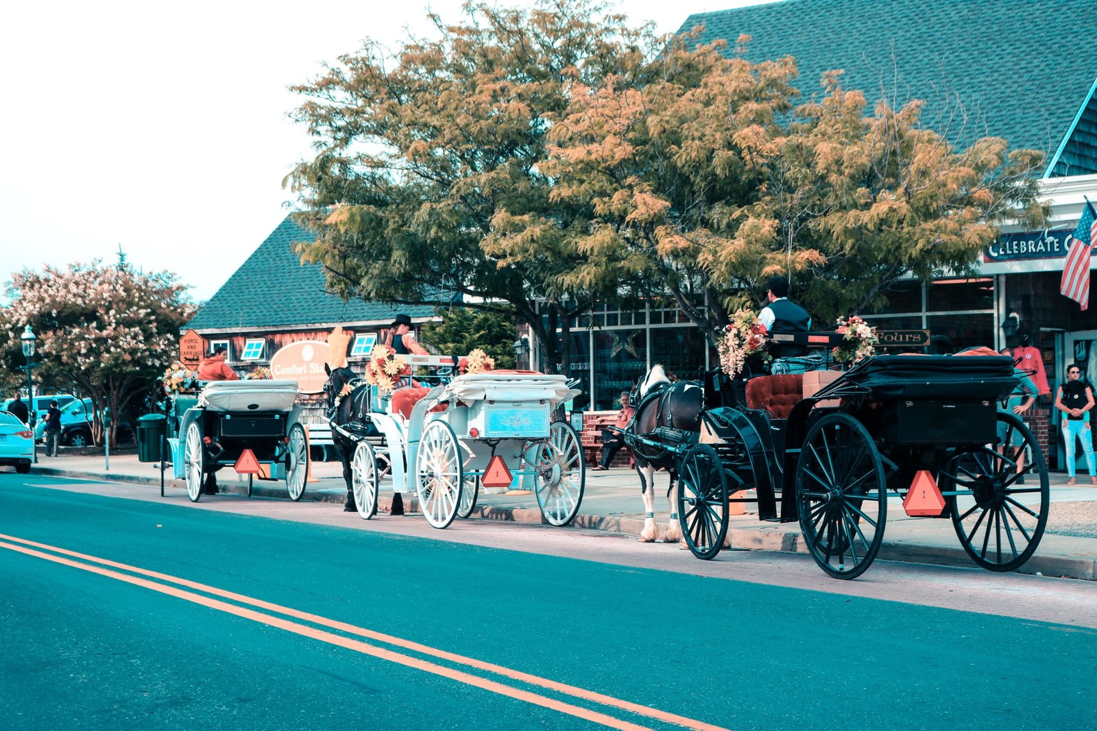 Explore the charming shops and restaurants at the Cape May Washington Street Mall.