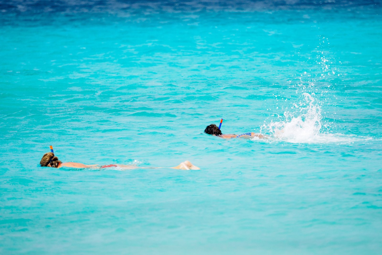 Snorkel in the crystal-clear waters of Orient Bay.