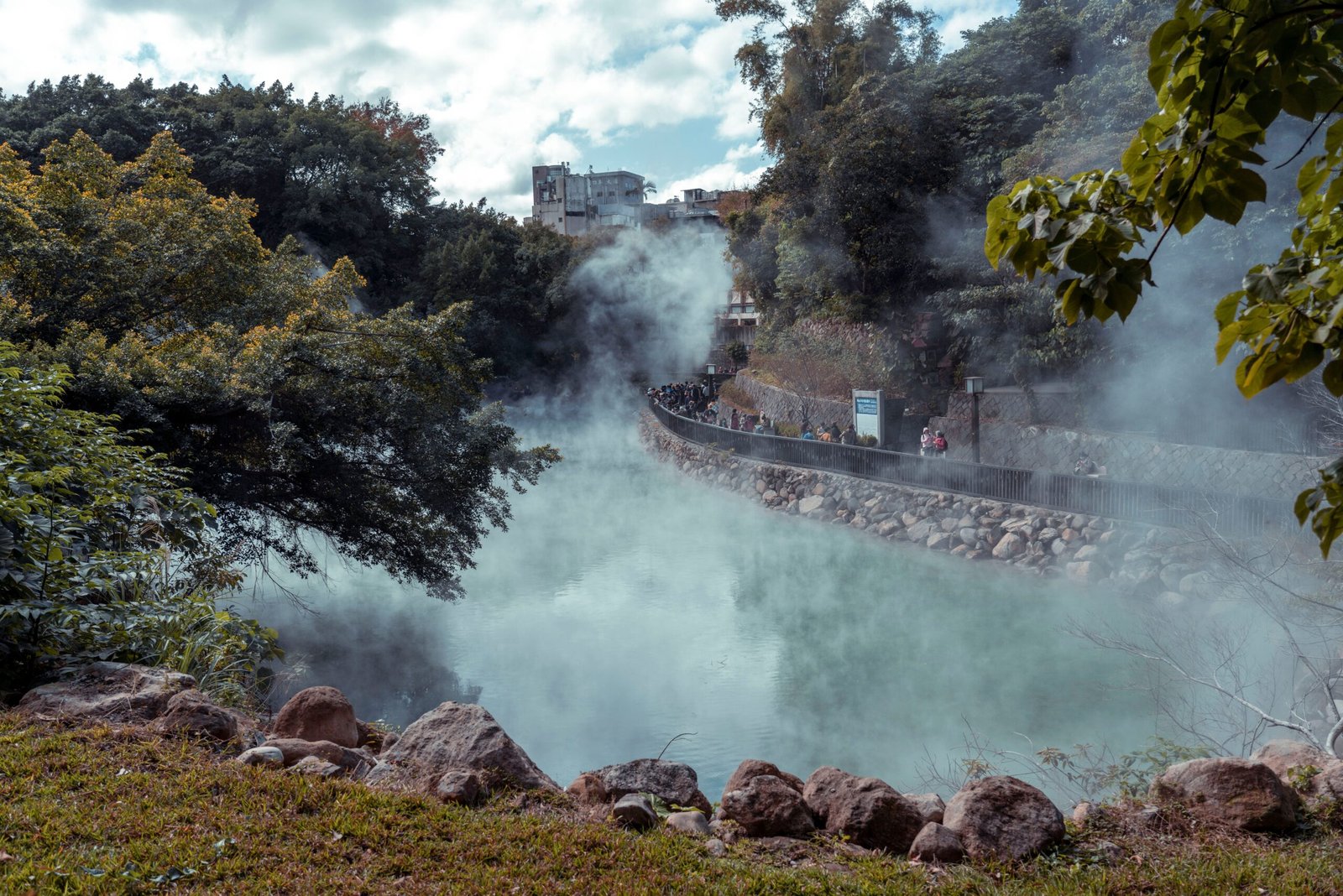 Visit the hot springs at Furnas for a relaxing geothermal experience.
