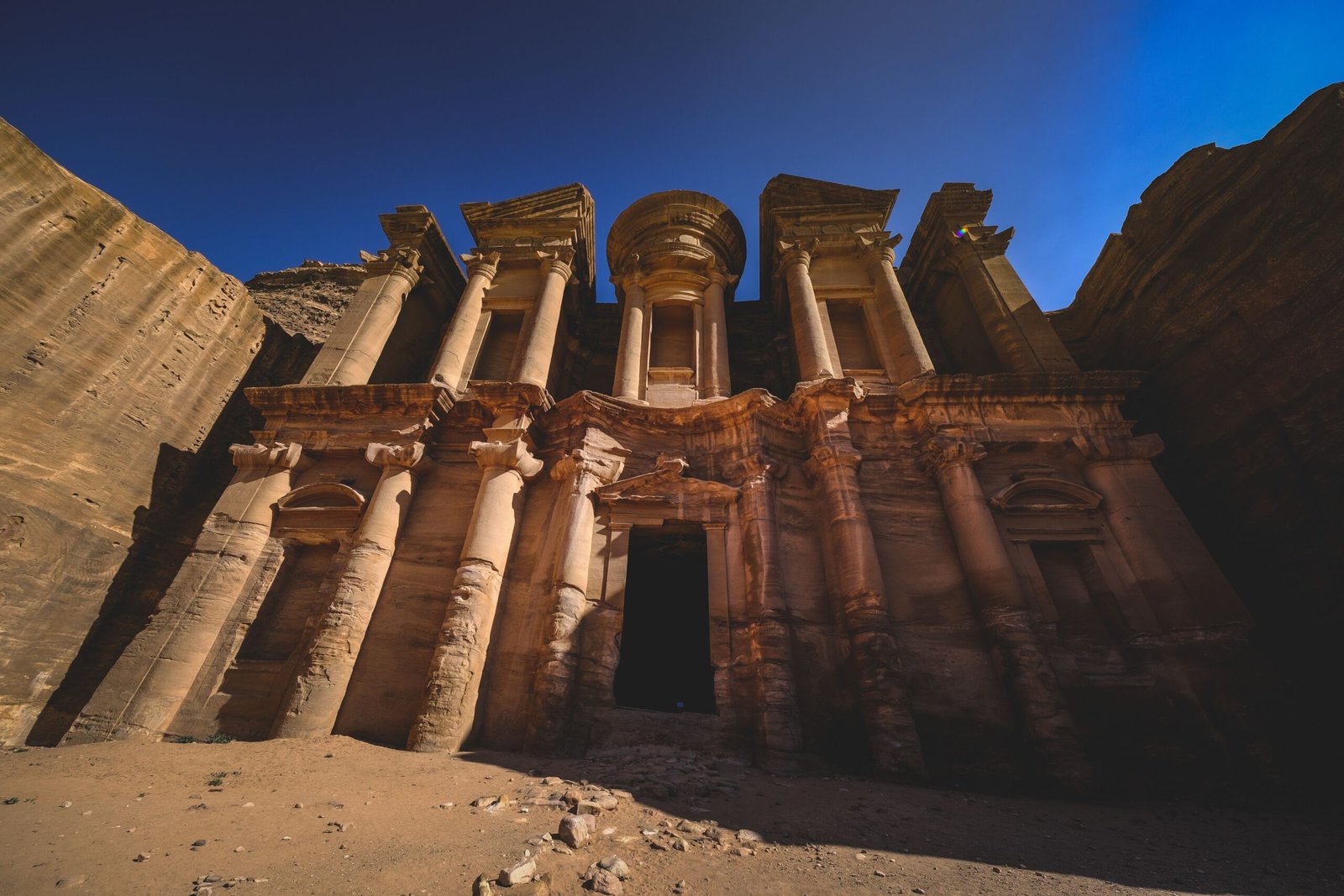 Explore the ancient city of Petra, a UNESCO World Heritage Site.