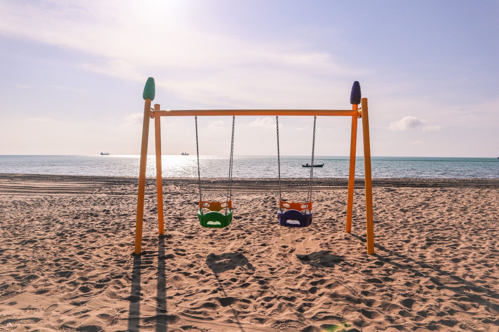 Relax at Kalmus Beach, known for its calm waters and family-friendly atmosphere.