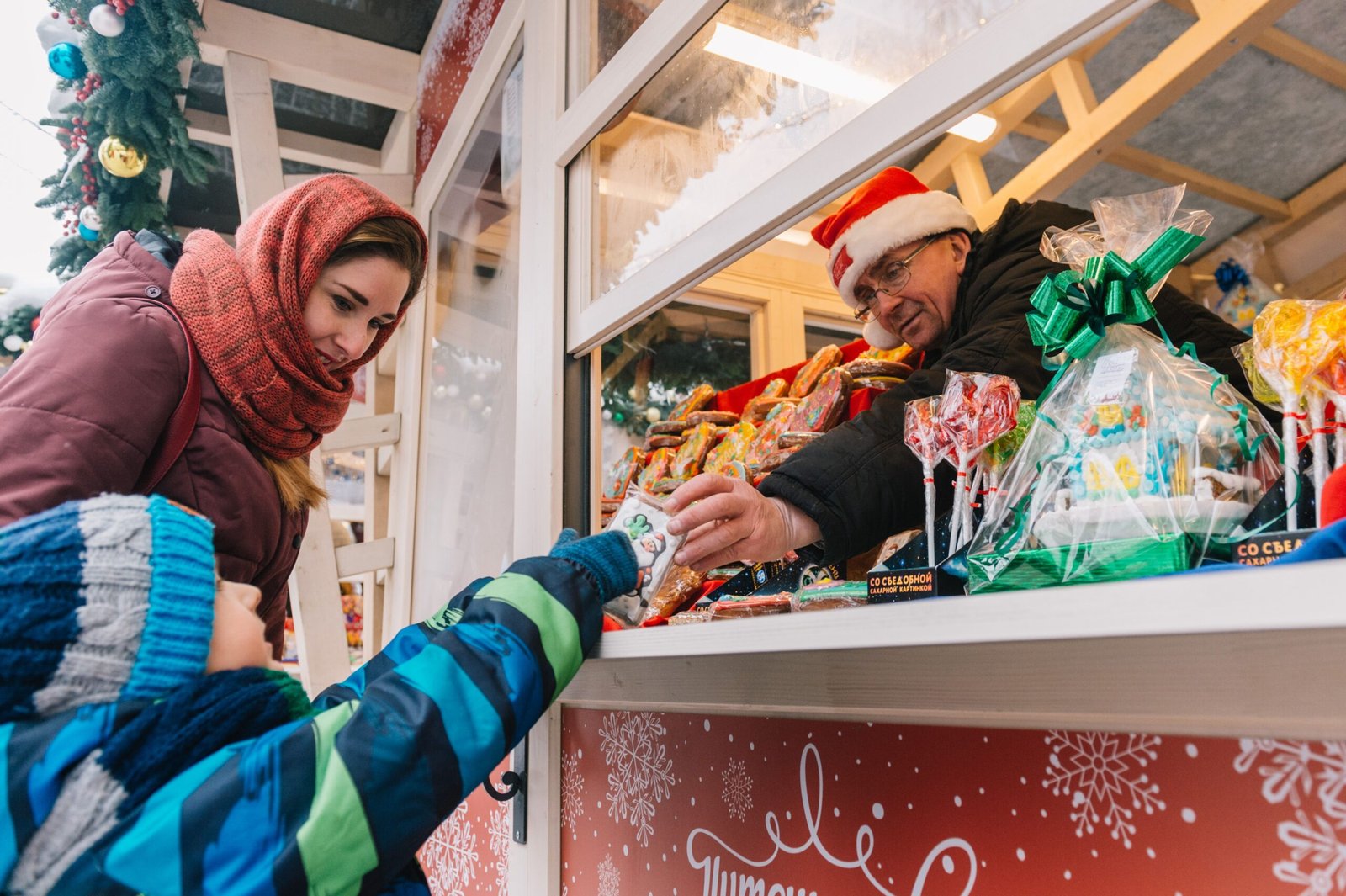 Enjoy a festive experience at Santa's Candy Castle