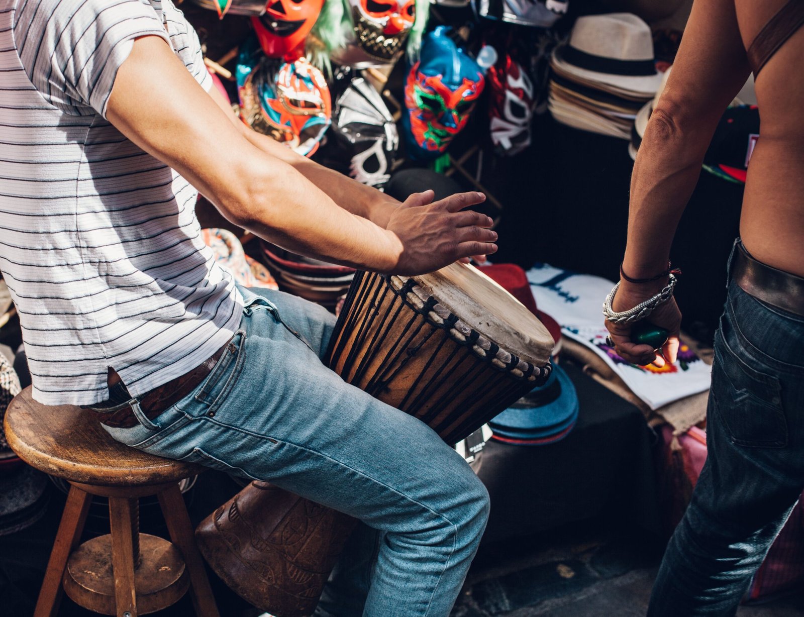 Experience the lively atmosphere at the Negril Craft Market