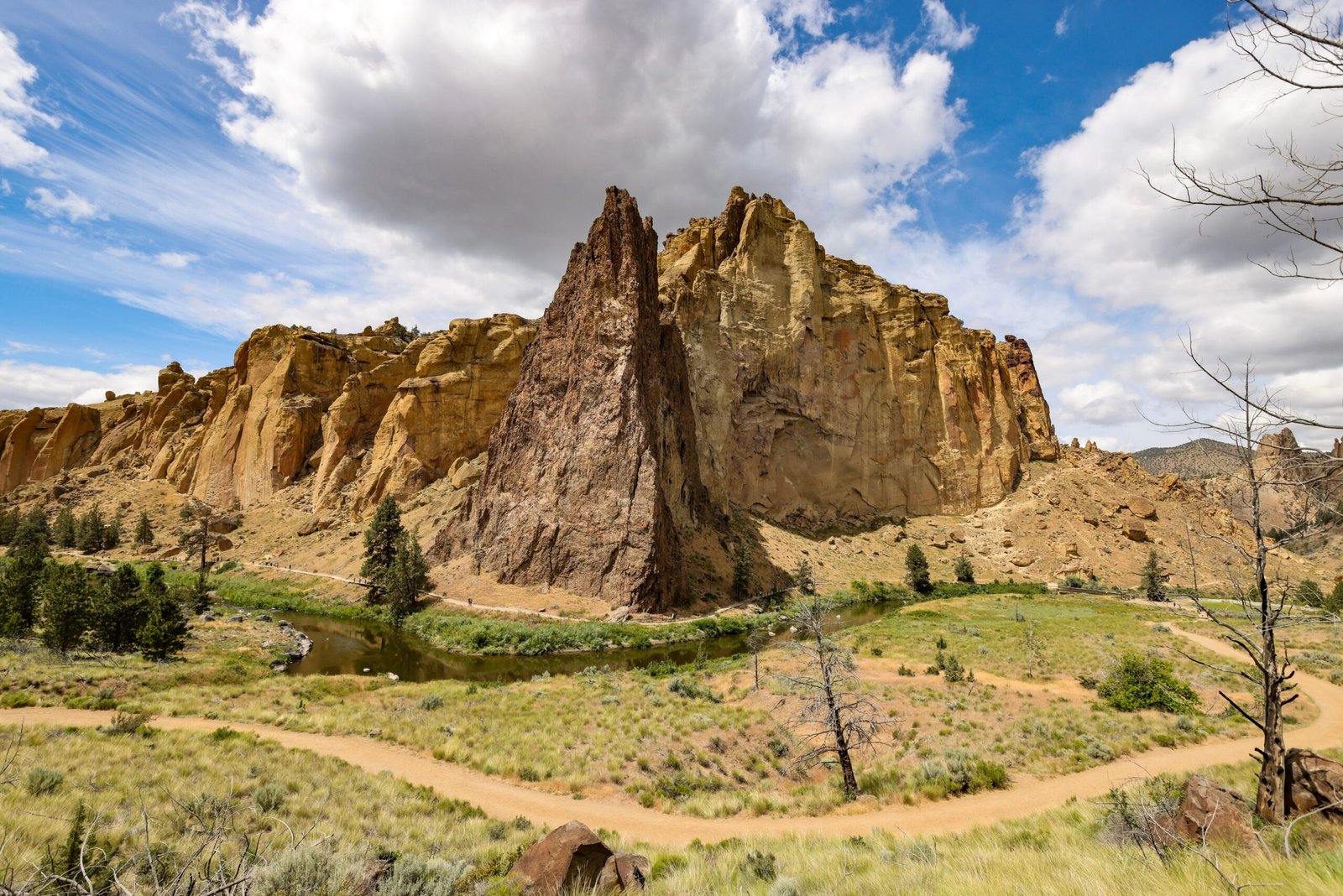 Explore the stunning trails at Smith Rock State Park.