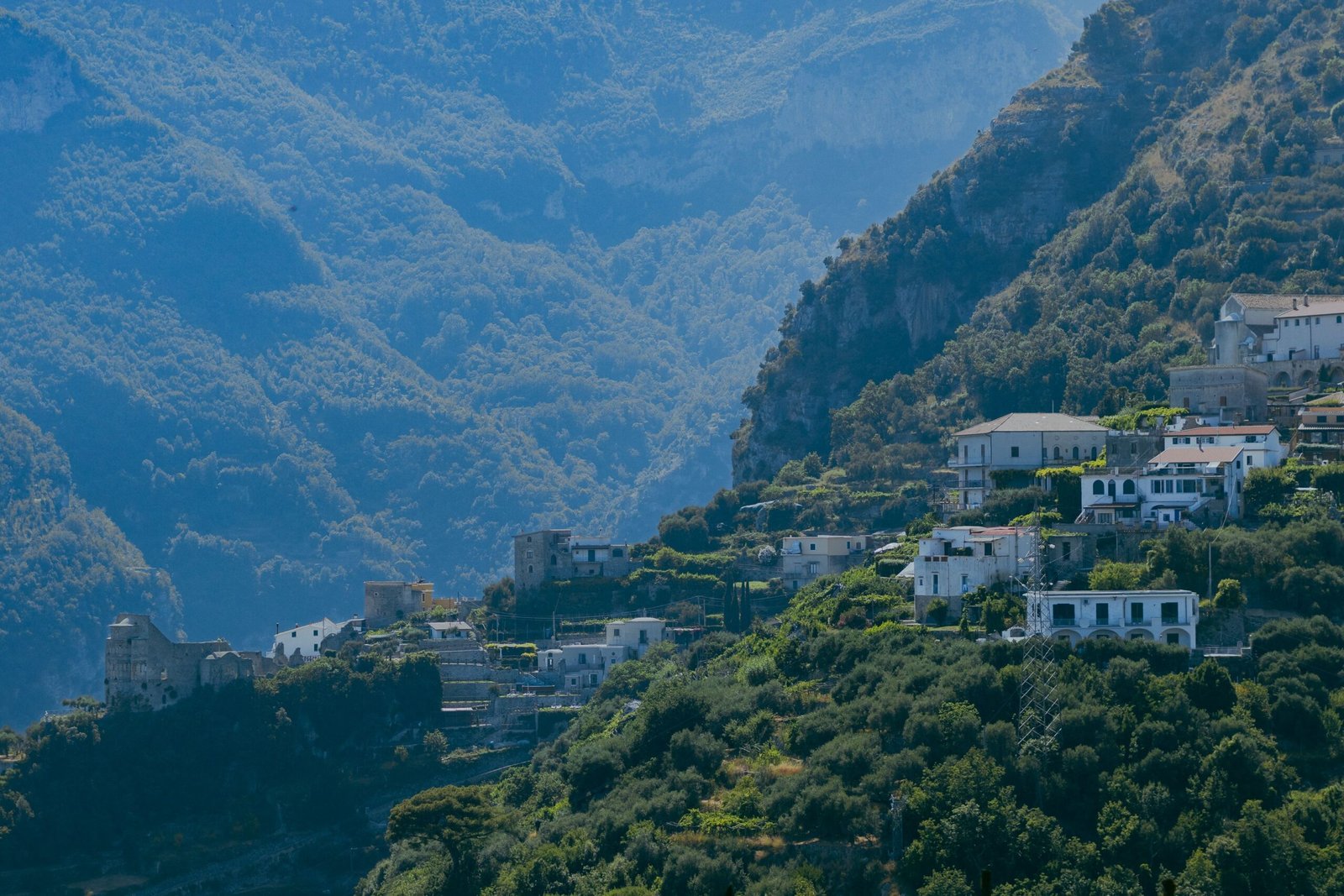 Discover the picturesque village of Ravello, just a short drive from Amalfi.