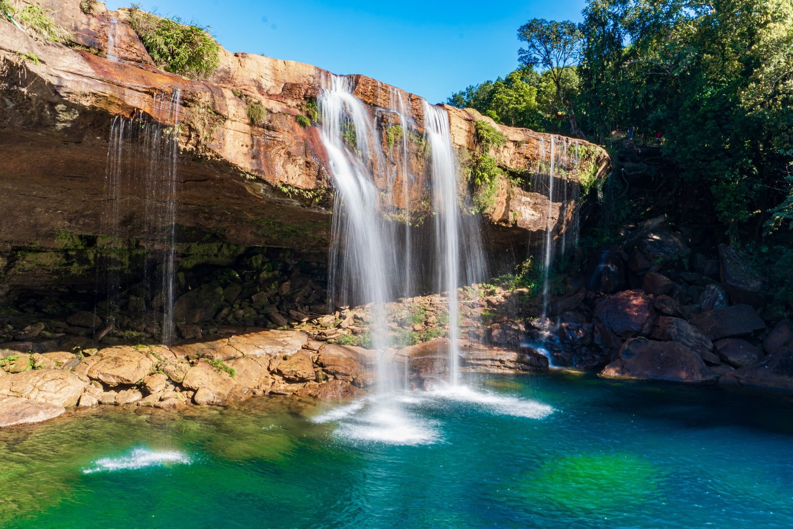 Visit the picturesque Cedar Falls for breathtaking views