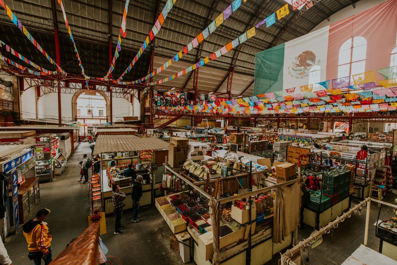 Explore the shops and restaurants at Mercado Negro, the local fish market
