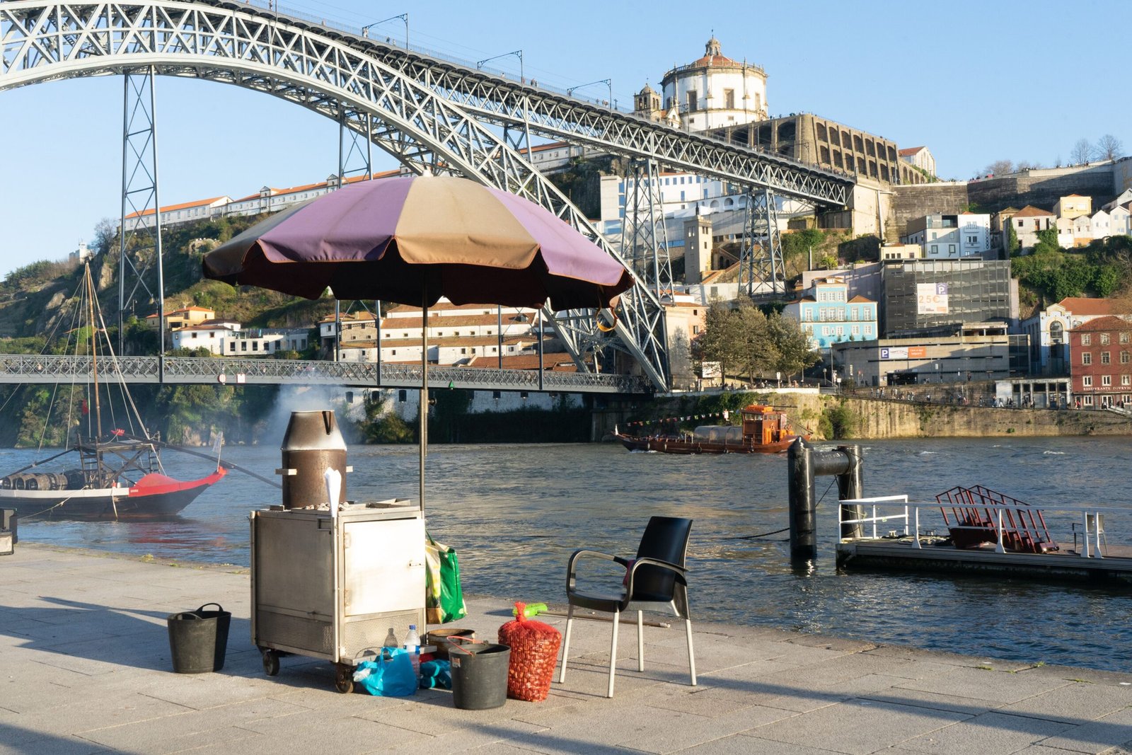 Explore the historic Ironbound district, known for its vibrant culture and fantastic Portuguese cuisine.