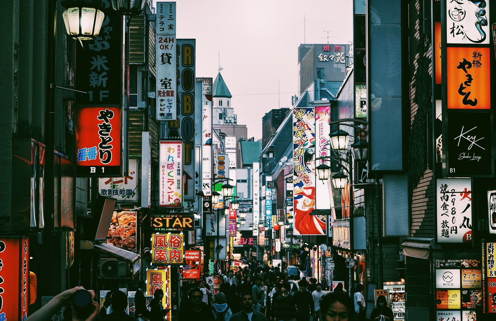 Stroll through Osu Shopping District for unique shops and street food.