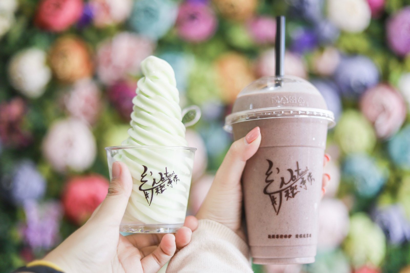 Stop by the colorful Chinatown Ice Cream Factory for unique flavors like lychee and green tea.