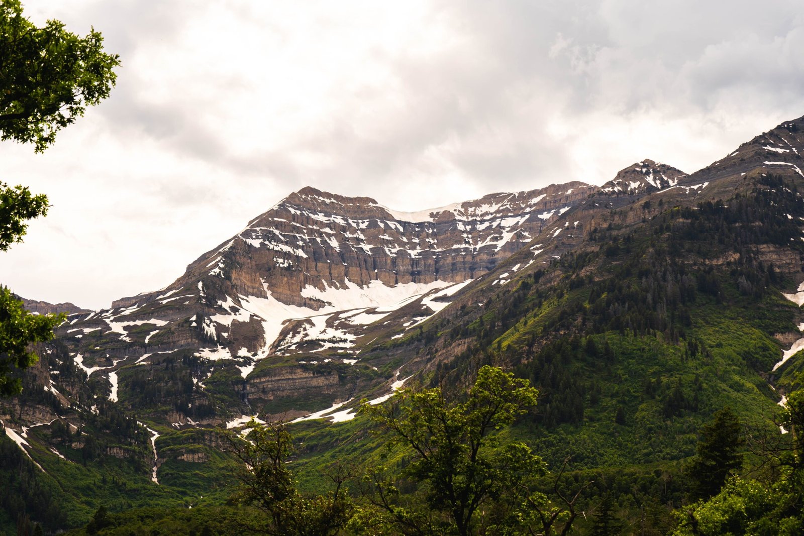 Hike the scenic trails of Mount Timpanogos