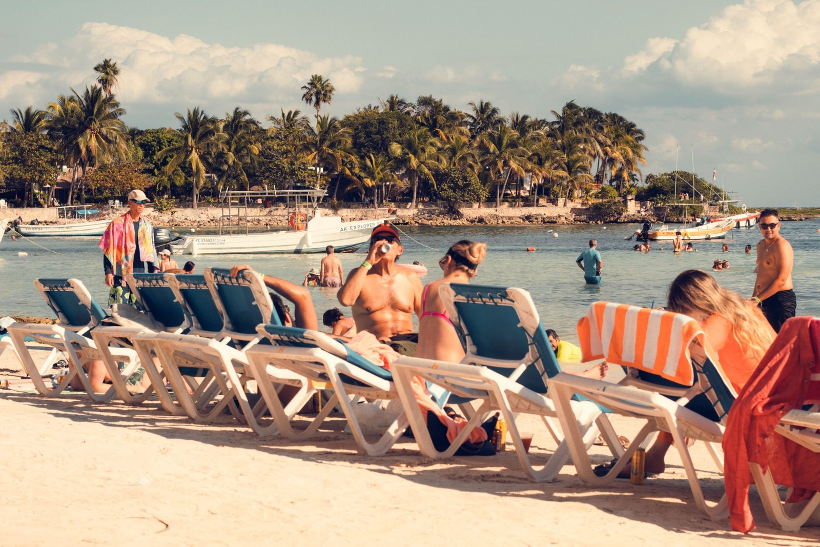 Relax at the Medicine Park Beach