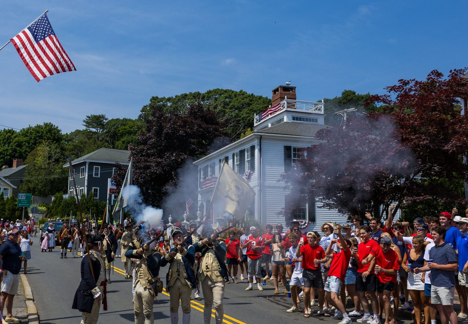 Visit the historic Plimoth Plantation in Plymouth, Massachusetts.