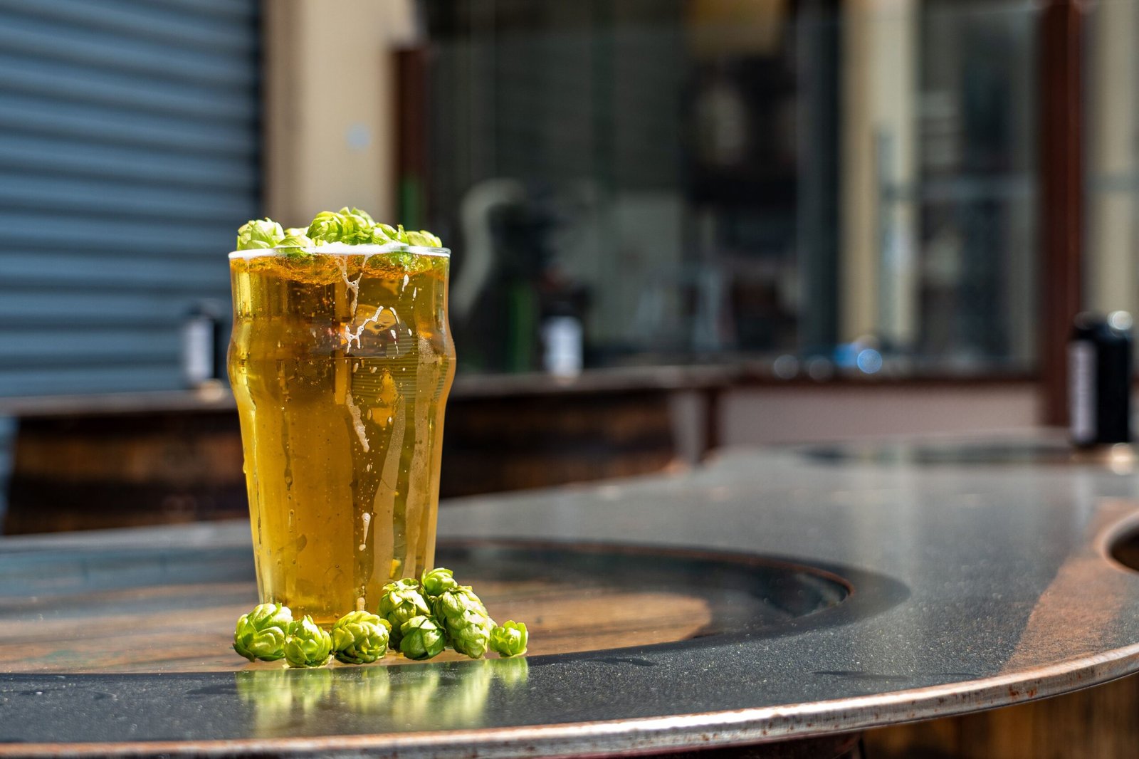 Enjoy local brews at the Jackie O's Pub & Brewery.
