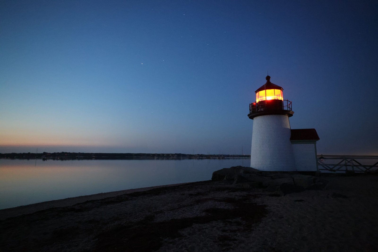 Visit the iconic Brant Point Lighthouse