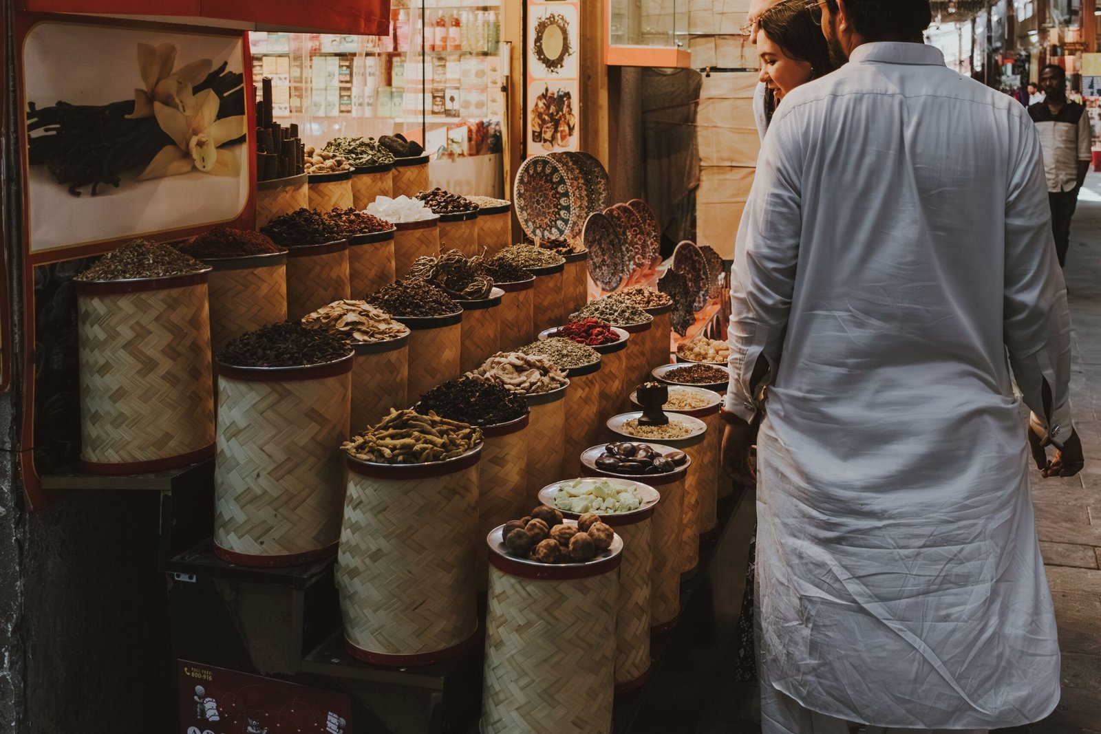 Experience the vibrant market at Manama Souq for local crafts and spices.