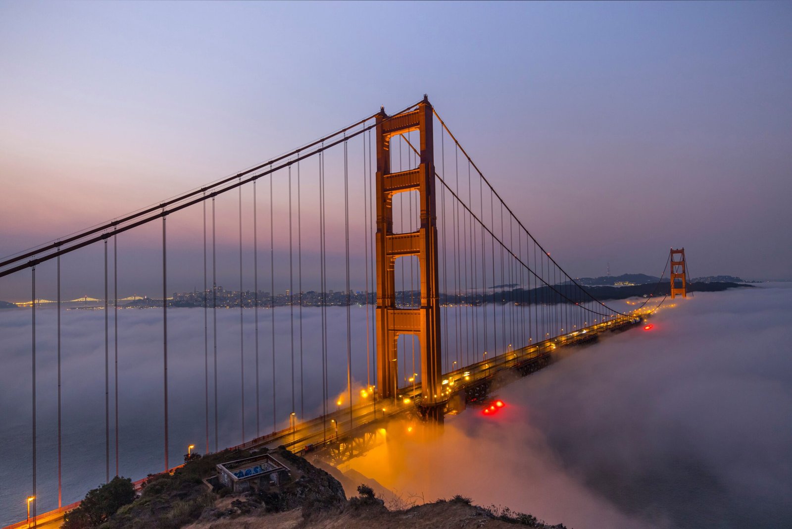 Walk across the iconic Golden Gate Bridge