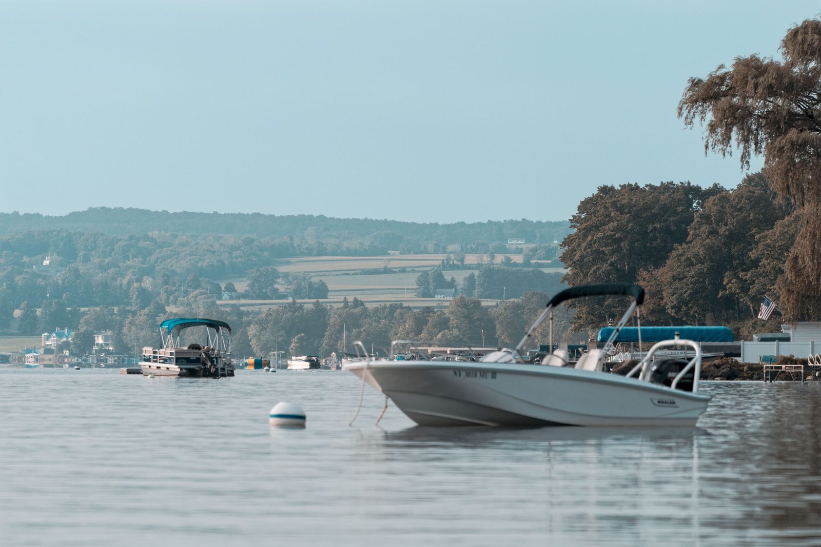 Go boating on Chautauqua Lake for a relaxing day on the water.