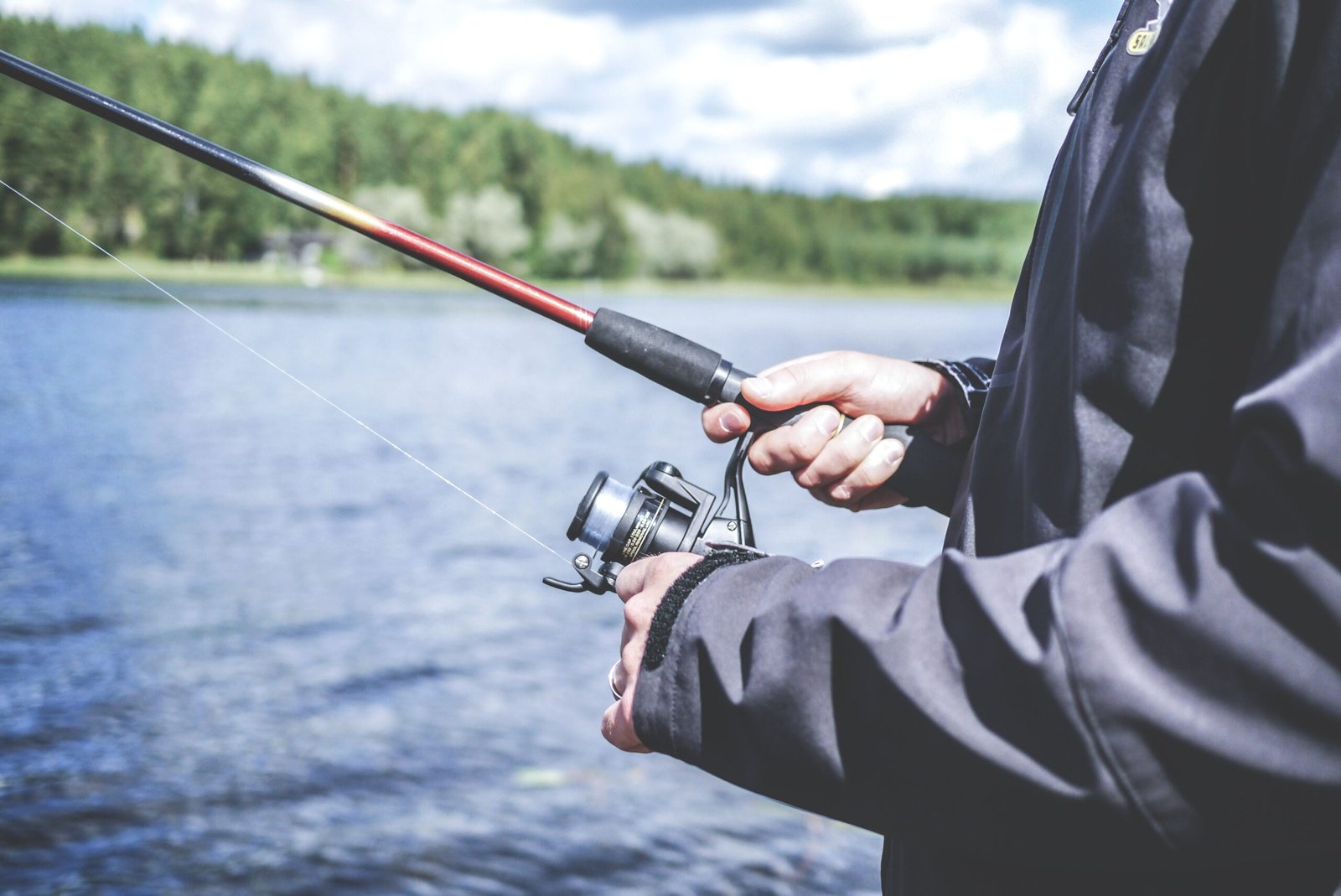 Go fishing at Broken Bow Lake for a relaxing day on the water.
