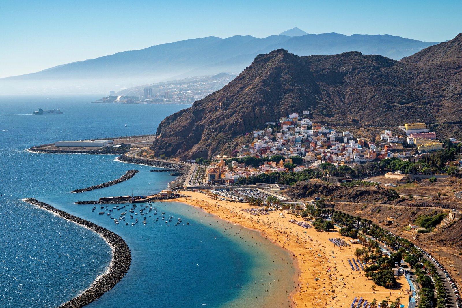 Relax on the sandy shores of Playa de la Sal.