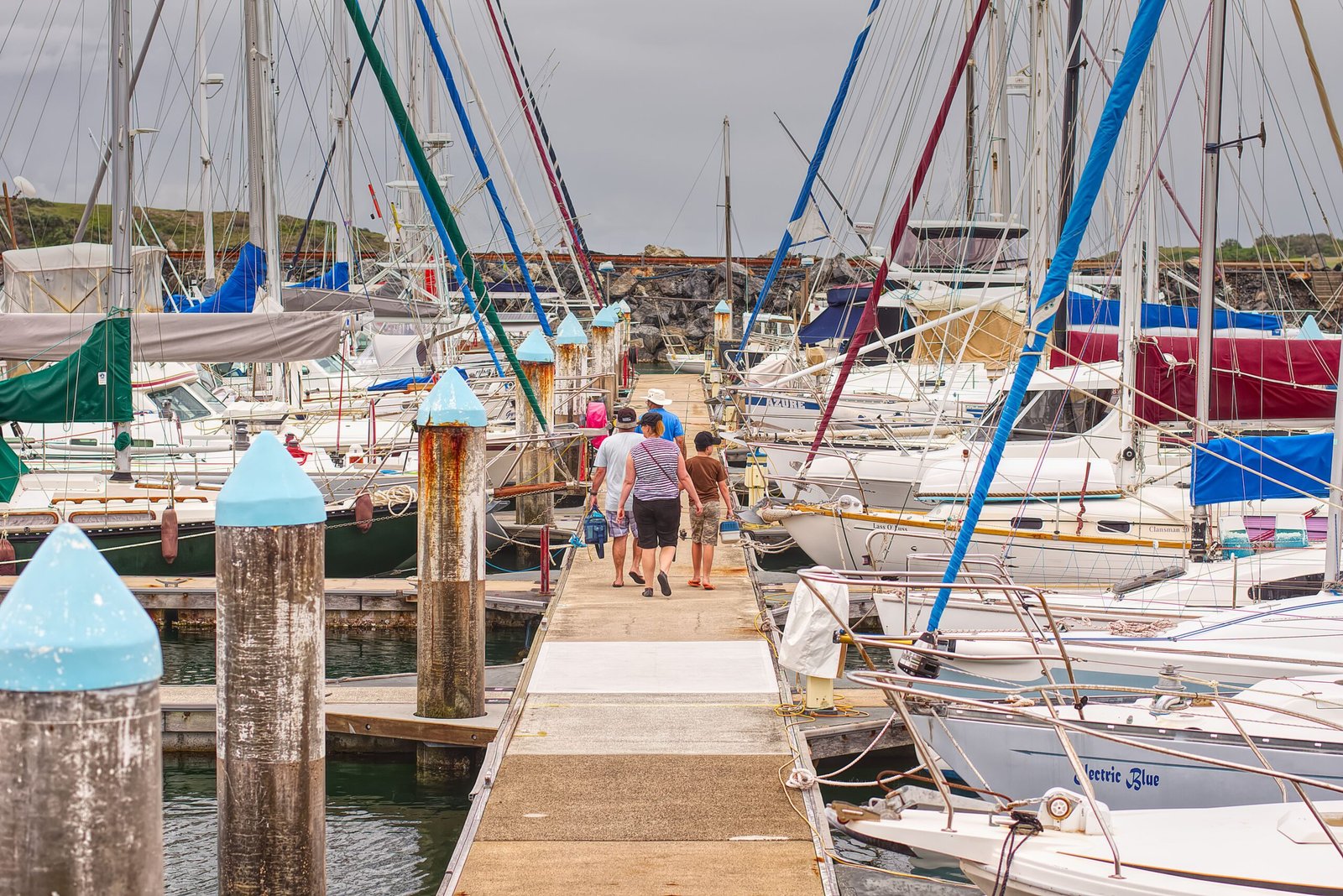 Stroll along the Boothbay Harbor waterfront